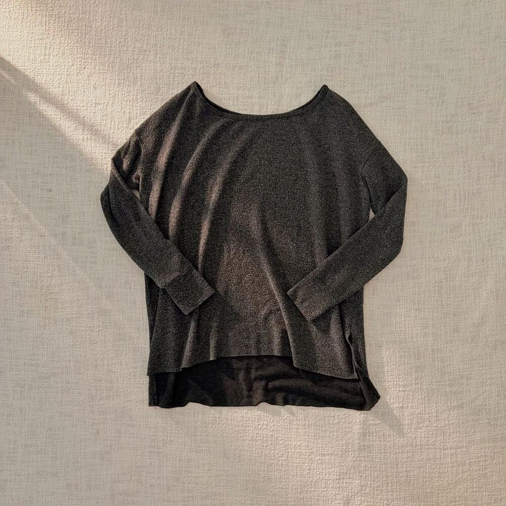 Project-social-t Women's Grey and Black Blouse
